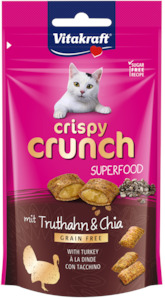 Vitakraft Crispy Crunch With Turkey & Chia Superfood 60g