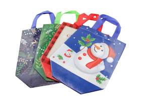 Christmas Pet Gift Bag with Gift Tag