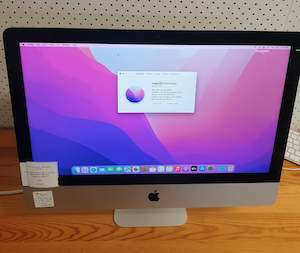 Apple iMac 21.5-inch, late 2015 (A1418), 1TB HDD, 16GB RAM Pre-owned Desktop