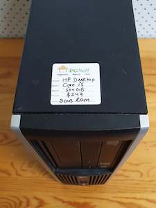 HP Compaq Core i5 500GB HDD/8GB RAM, Pre-owned Desktop PC