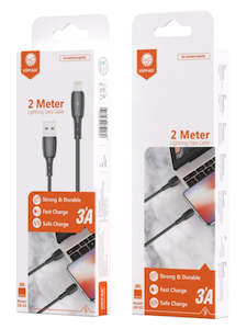 Telephone including mobile phone: VIPFAN Charging Lightning Cable 2M