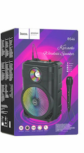 Telephone including mobile phone: Bluetooth Speaker W/Karaoke & Mic (BS46)