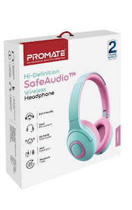 Telephone including mobile phone: Promate Hi-Definition SafeAudio Wireless Headphones