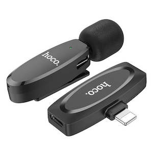 Telephone including mobile phone: HOCO Wireless Phone Microphone, Lightning Connector