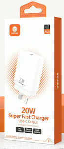 Telephone including mobile phone: USB-C Super Fast Charger, Wall Charger