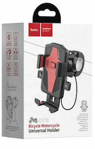 Telephone including mobile phone: HOCO Phone Holder Bicycle Motorcycle Universal Holder