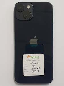 Telephone including mobile phone: Apple iPhone 14 128GB, Pre-owned Phone