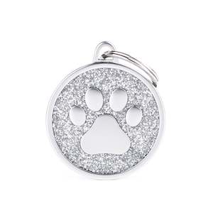 Wholesaling, all products (excluding storage and handling of goods): My Family Shine Cirle Paw Silver Large