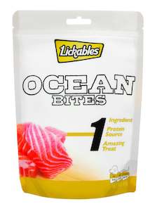 Wholesaling, all products (excluding storage and handling of goods): LICKABLES 1 OCEAN BITES 80G