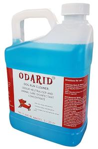 Wholesaling, all products (excluding storage and handling of goods): Odarid Dog Run Cleaner Concentrate 5 Lit