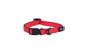 Rogz Amphibian Collar Classic (med)-red