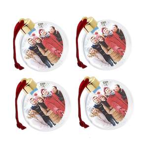 Photo Bauble 4 Pack