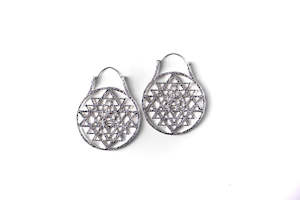 Sacred Geometry Hoops