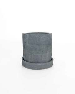 Concrete Planters: Black Plant Pot