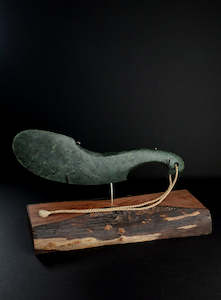 Pounamu Wahaika On Stand