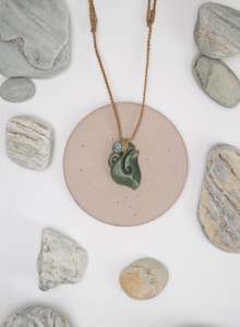 Art gallery: Small Carved Pounamu Manaia Pendant