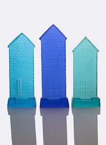 Art gallery: Cast Glass TownHouse - Sapphire Blue