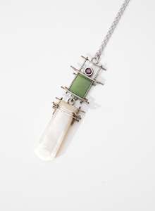 Art gallery: Mother of Pearl, NZ Pounamu, Ruby Necklace