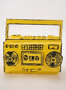 Ghetto Blaster Yellow - Large