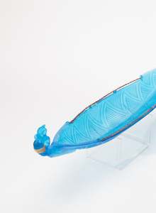 Blue Manaia Canoe