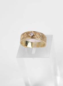 Harakeke Ring 14ct Yellow Gold