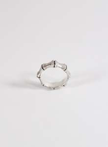 Tuaiwi Ring (8 Segment) - Sterling Silver