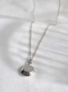 Profile Necklace -Sterling Silver