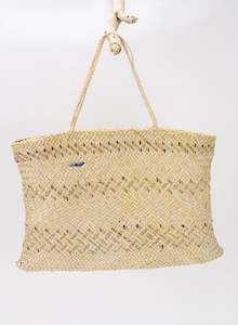 Kete Harakeke Natural