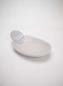 Art gallery: Large Olive Dish - Powder Blue