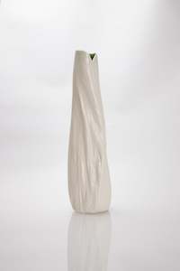 Art gallery: Nikau Vase 5 - Verdigris