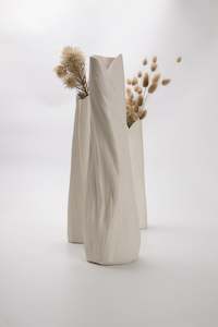 Art gallery: Nikau Vase 5 - White