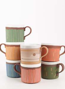 Art gallery: Red Line Carved Mug