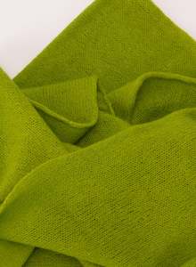 Art gallery: Scarf #48 - Felted Merino Green Apple