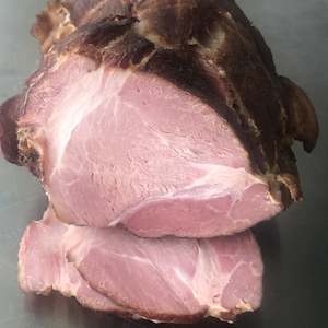 Baleron - smoked Christmas ham- ships just before Christmas