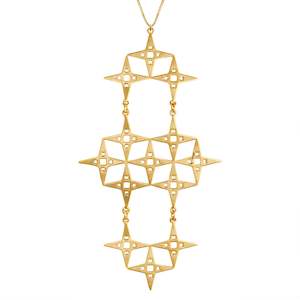 Lindi Kingi Design: The North Star Necklace | Gold