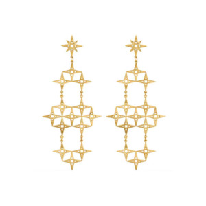 The North Star Earrings | Gold