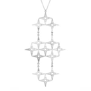 The North Star Necklace | Platinum