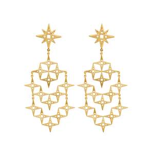 Lindi Kingi Design: Stardust Earrings | Gold