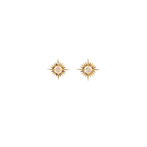 Lindi Kingi Design: Starburst Studs | Gold