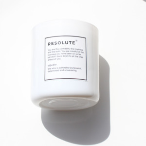 Essentials For Home: The Resolute - Scented Candle