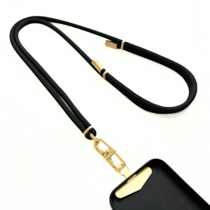 Queen Of The Foxes: Phone Lanyard | LUX Cord Classic BLACK