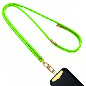 Queen Of The Foxes: Phone Lanyard | LUX Cord NEON GREEN