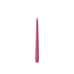 Moreton Taper Candle 25cm - Magenta