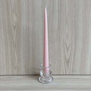 Moreton Taper Candle 25cm - Pastel Pink