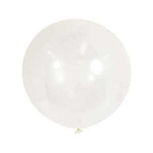 60cm Balloon Crystal Clear (Single)