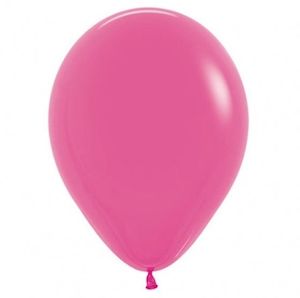 30cm Balloon Fuschia (Single)