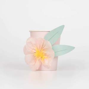 Paper Flower Cups (x 8)