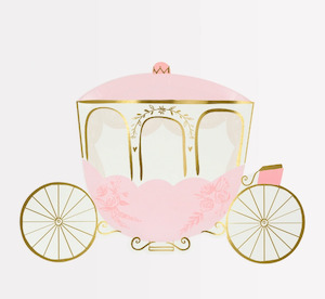 Princess Carriage Plates (x 8)