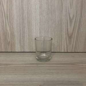 Shot Glass Tealight Holder Clear