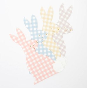 Gingham Bunny Napkins